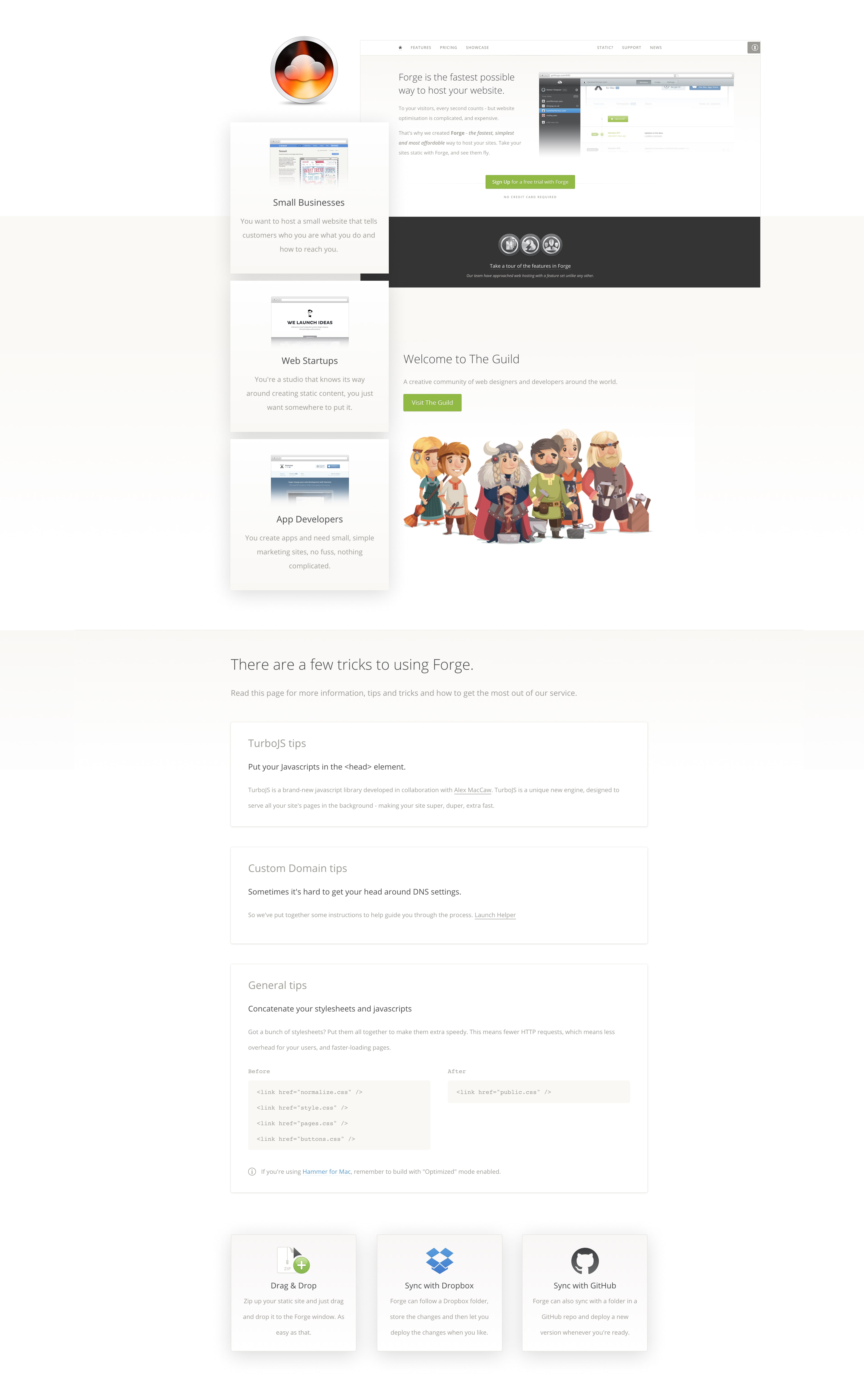 Forge screenshot