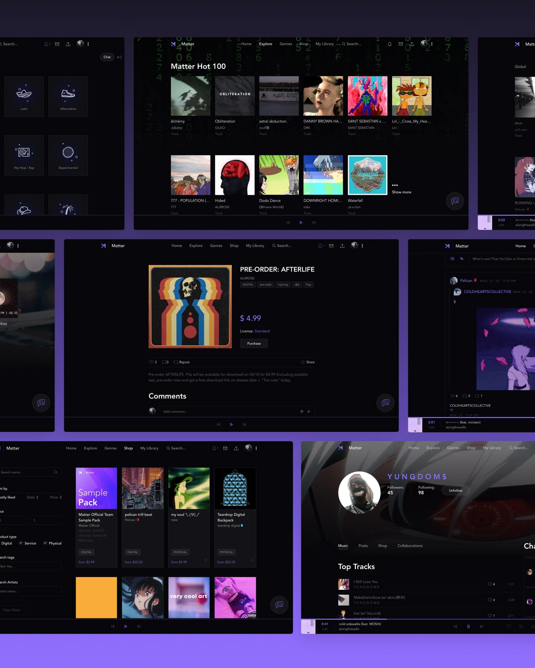 Matter screenshot