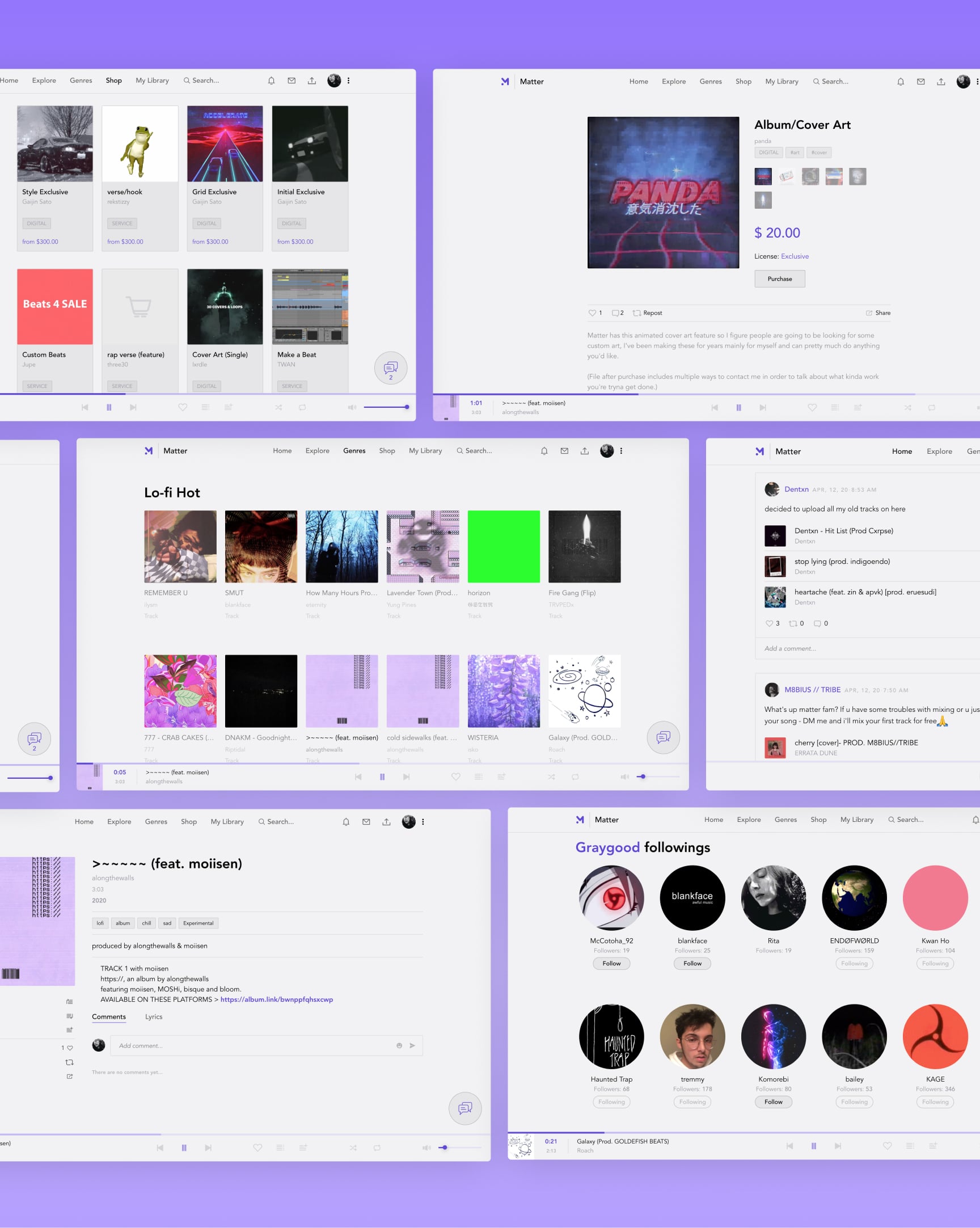 Matter screenshot